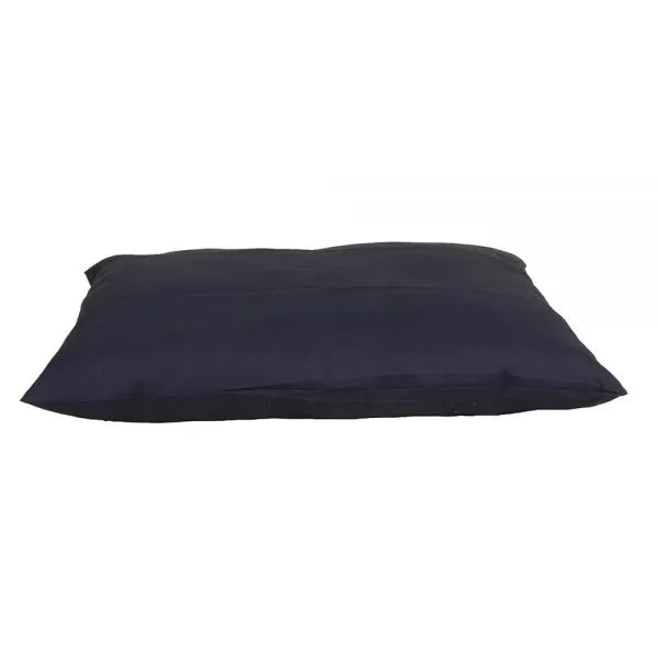 Carolina Pet Company - Solid Indoor/Outdoor Pillow Rectangle Dog Bed Blue