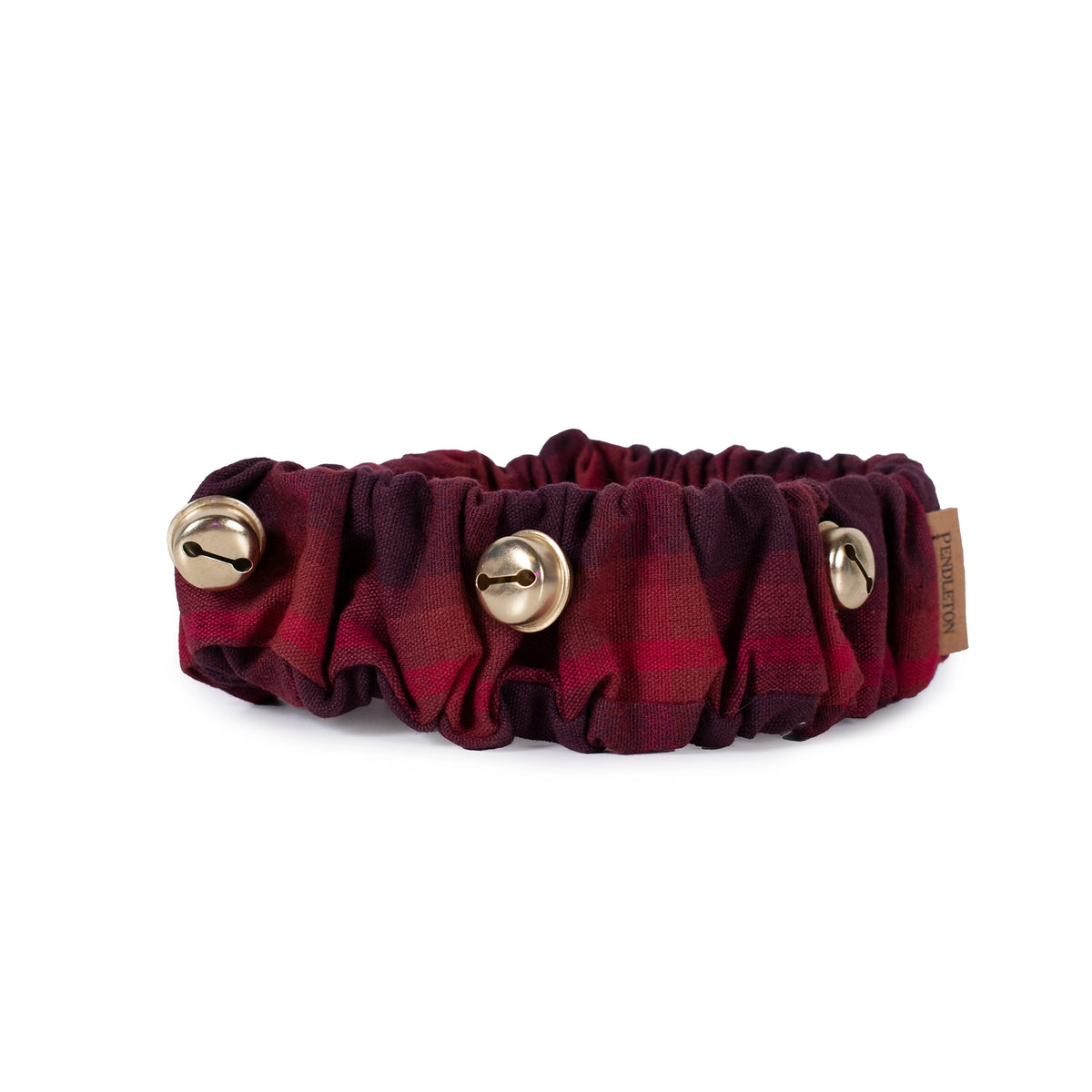 Carolina Pet Company - Pendleton Plaid Red Ombre Dog Collar