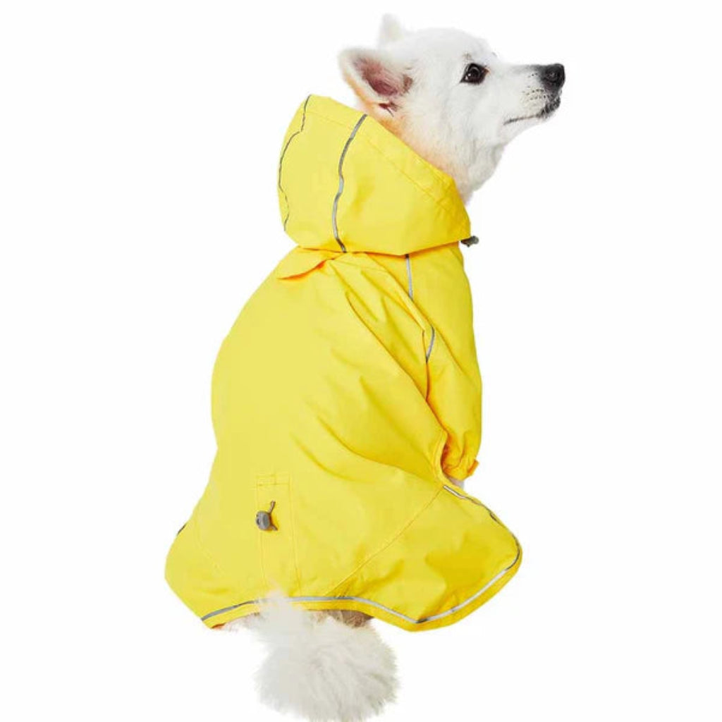Blueberry Pet - Dog Reflective Raincoat Yellow