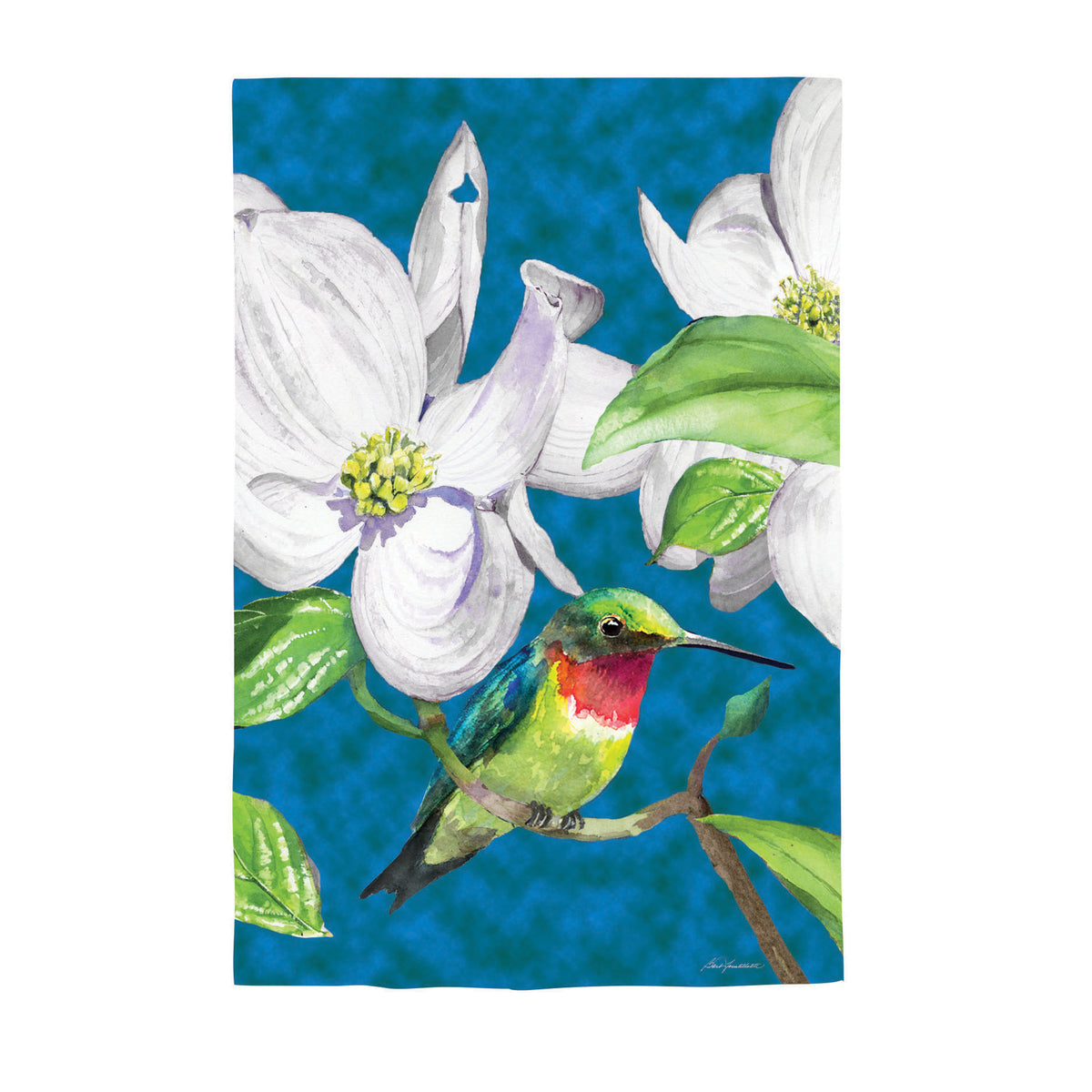 Evergreen Enterprises - Flag Hummingbird Dogwood