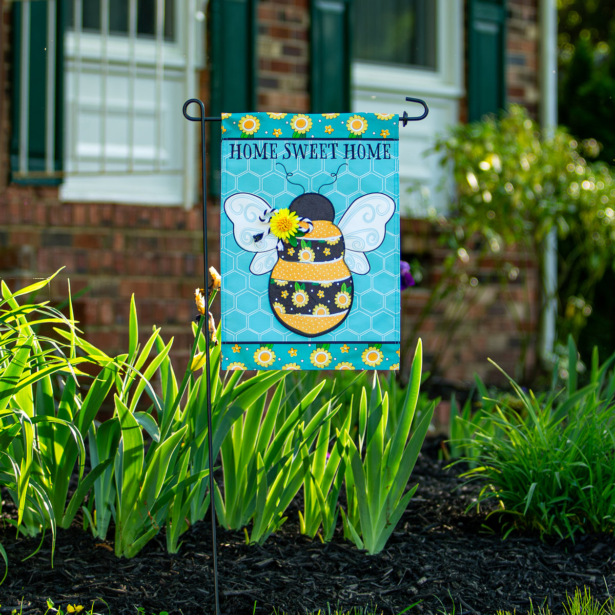 Evergreen Enterprises - Flag Home Sweet Home Bee