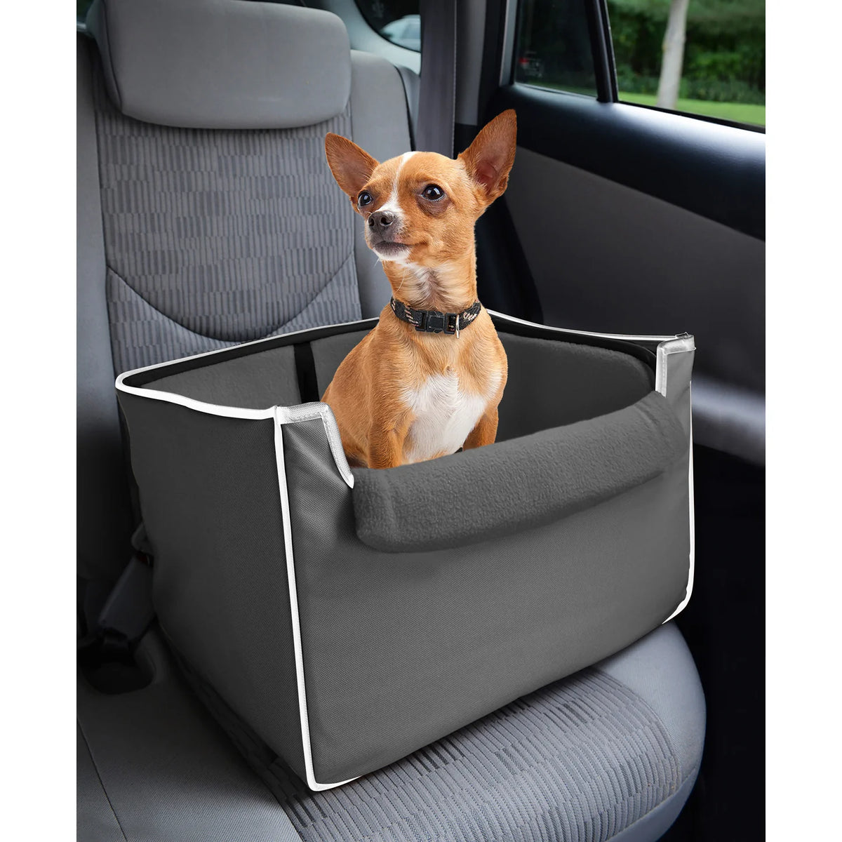 Precious Tails - Car Booster Seat Co-Pilot Pet Collapsible