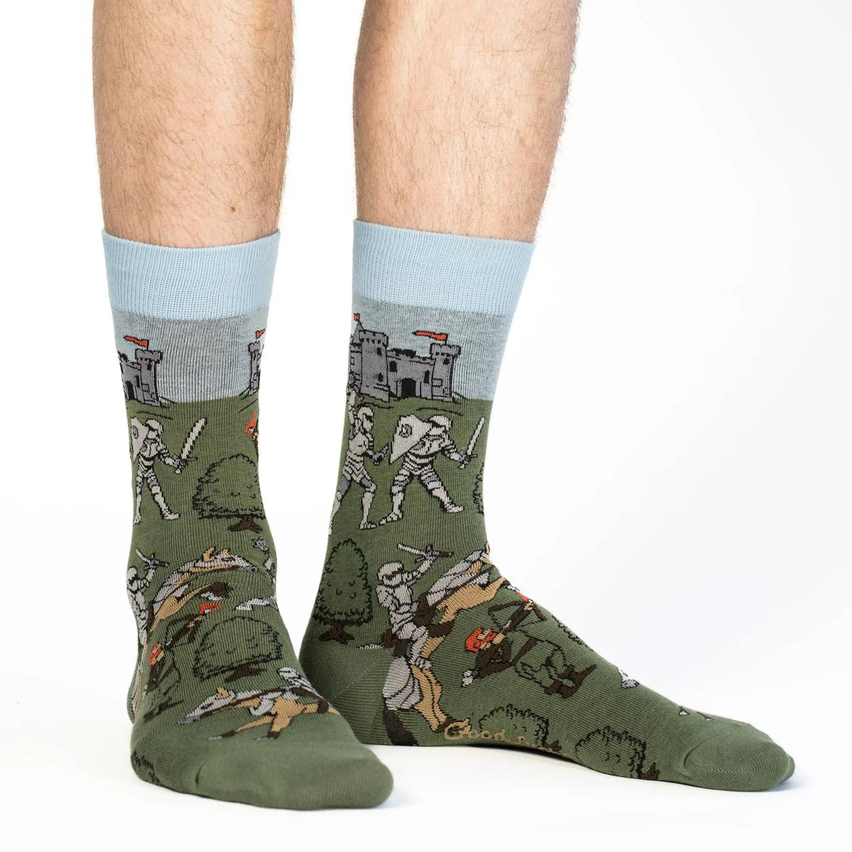 Good Luck Sock - Medieval Knights