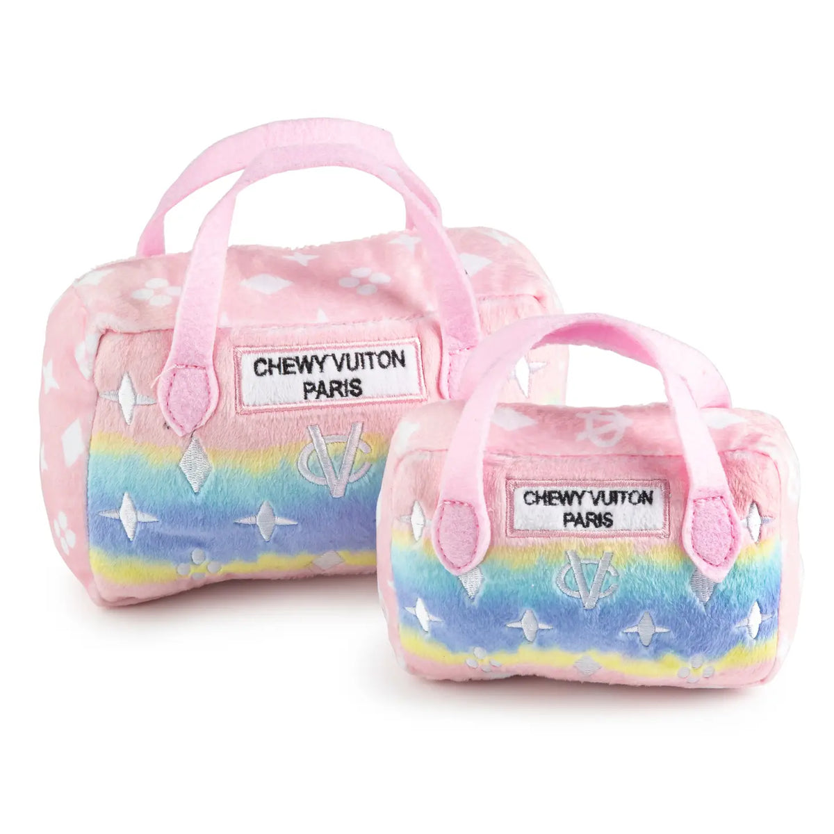 Haute Diggity Dog - Pink Ombre Chewy Vuiton Handbag Dog Toy - Southern Agriculture