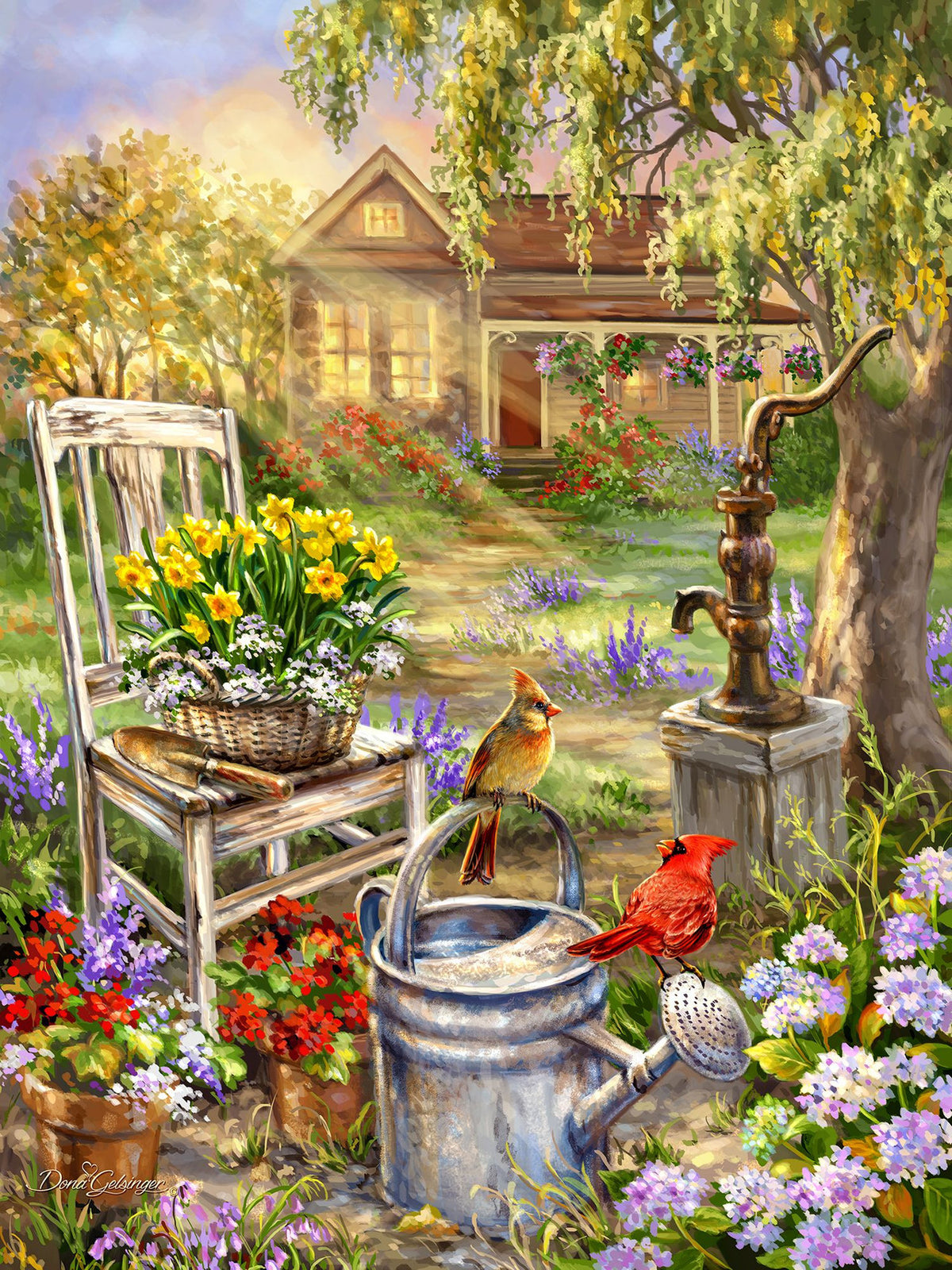 Allied Products-Springbok - Spring Song Puzzle