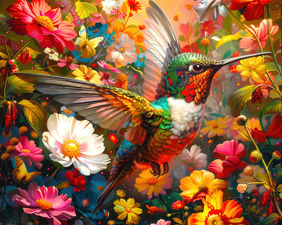 Allied Products-Springbok - Hummingbird Dream Puzzle