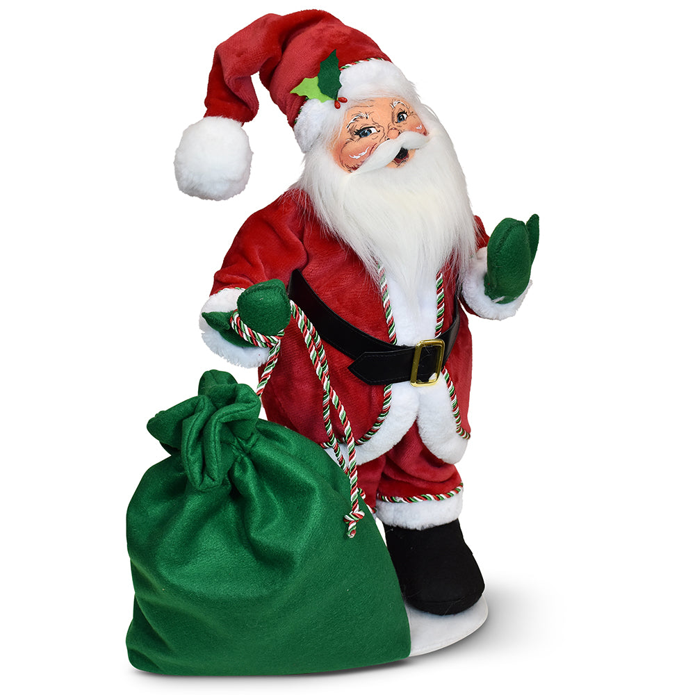 Annalee Dolls - Snowy Day Santa 20"