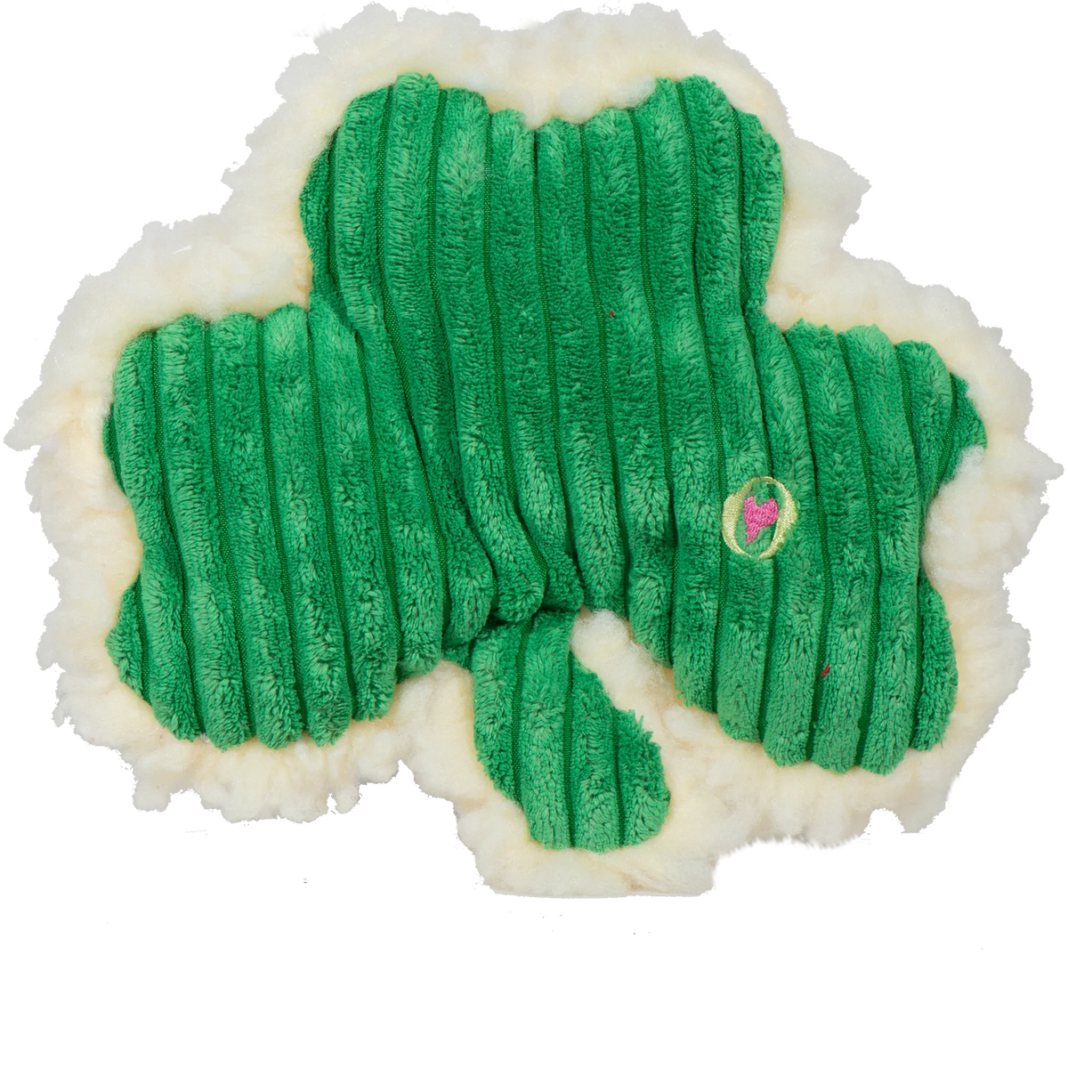 HuggleHounds - Shamrock Hugglefleece & Corduroy Dog Toy