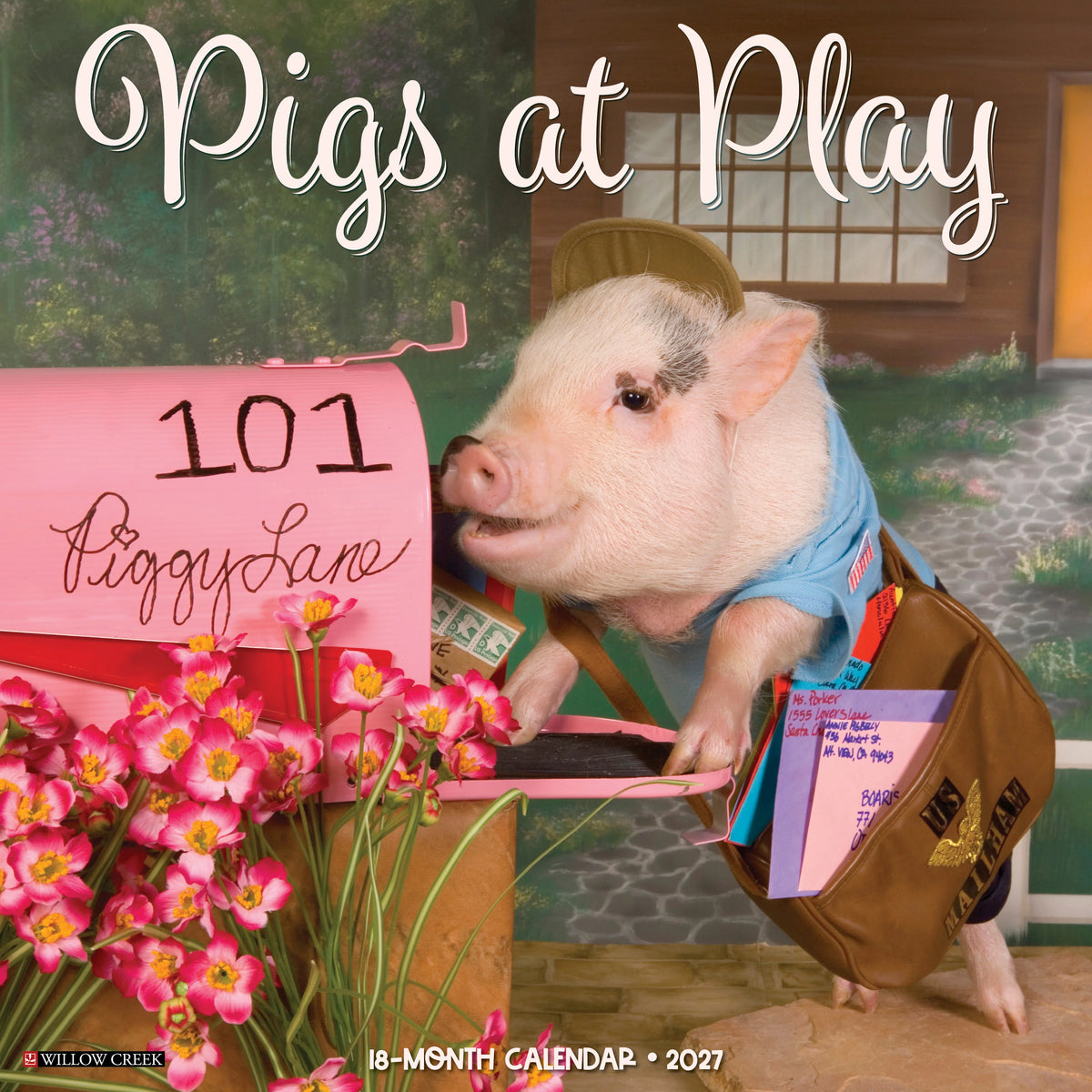 Willow Creek Press - 2027 Pigs At Play Calendar