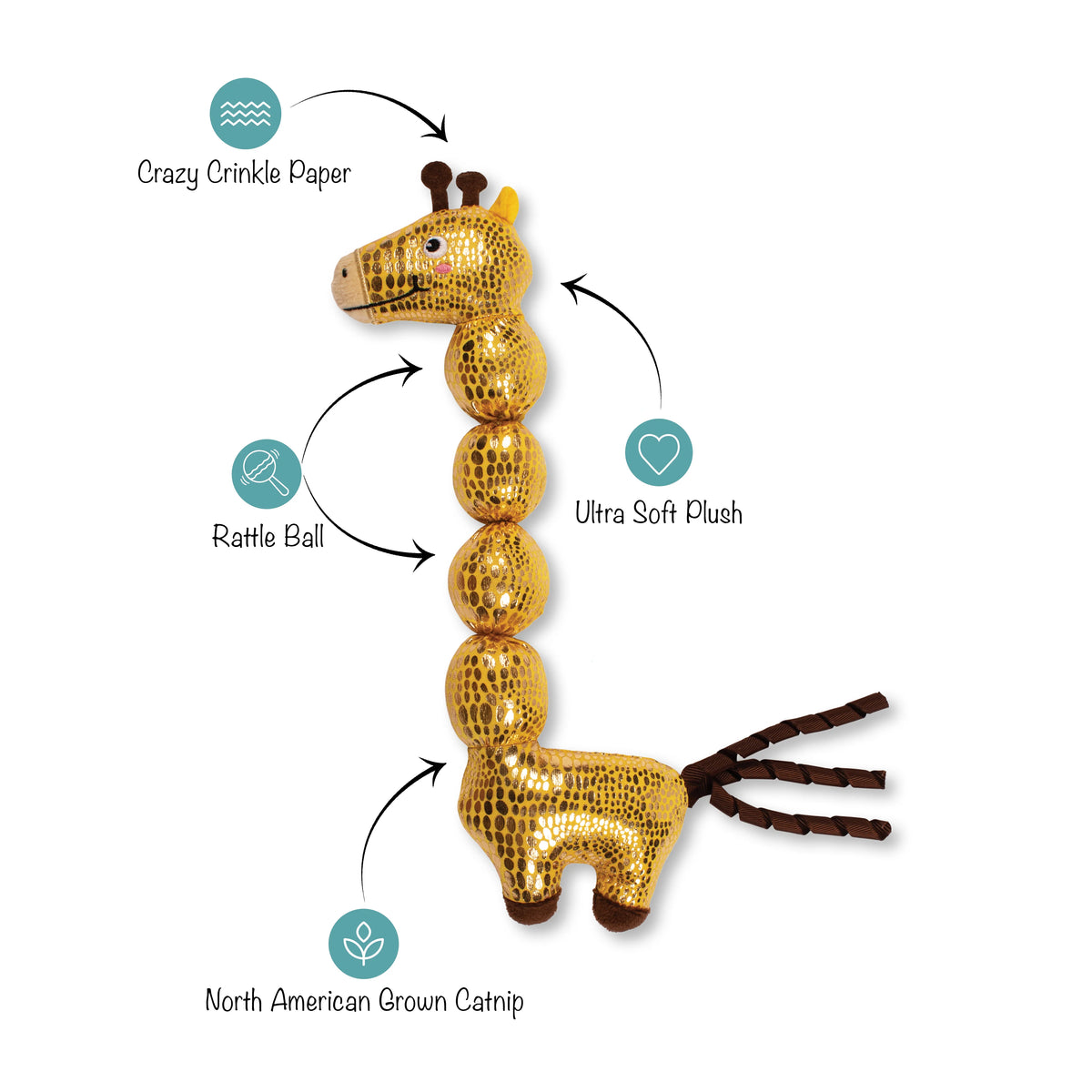 Petshop by Fringe Studio - Cat Toy Just Necks Level Kicker
