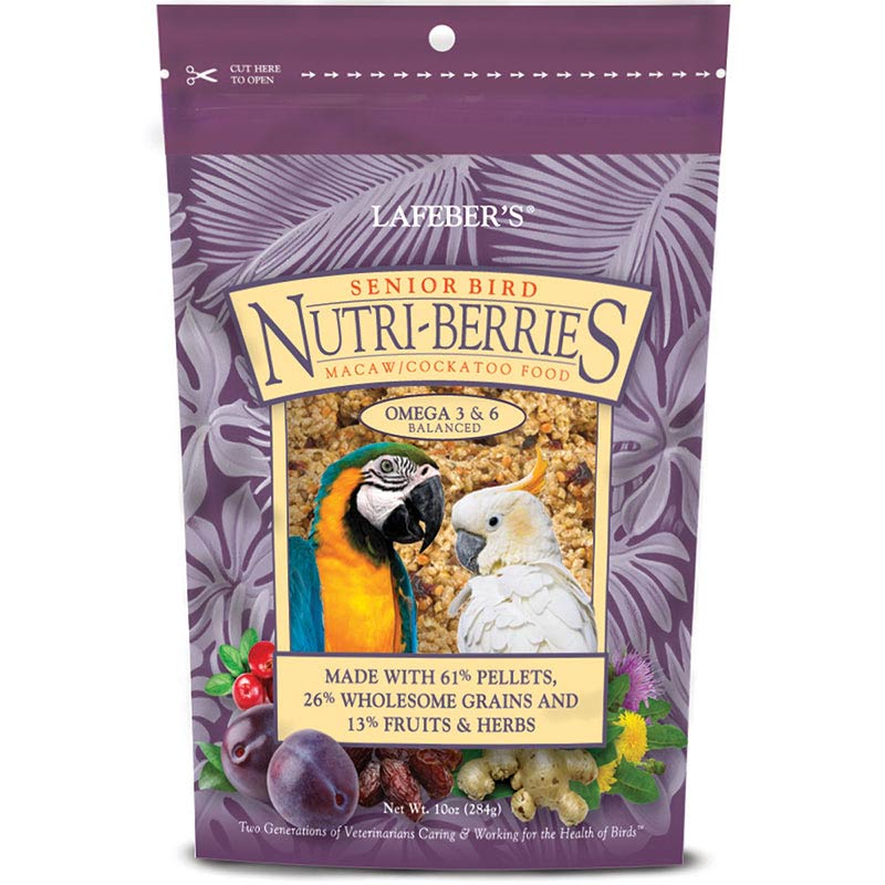 Lafeber - Nutri-Berries Senior Macaw & Cockatoo Food
