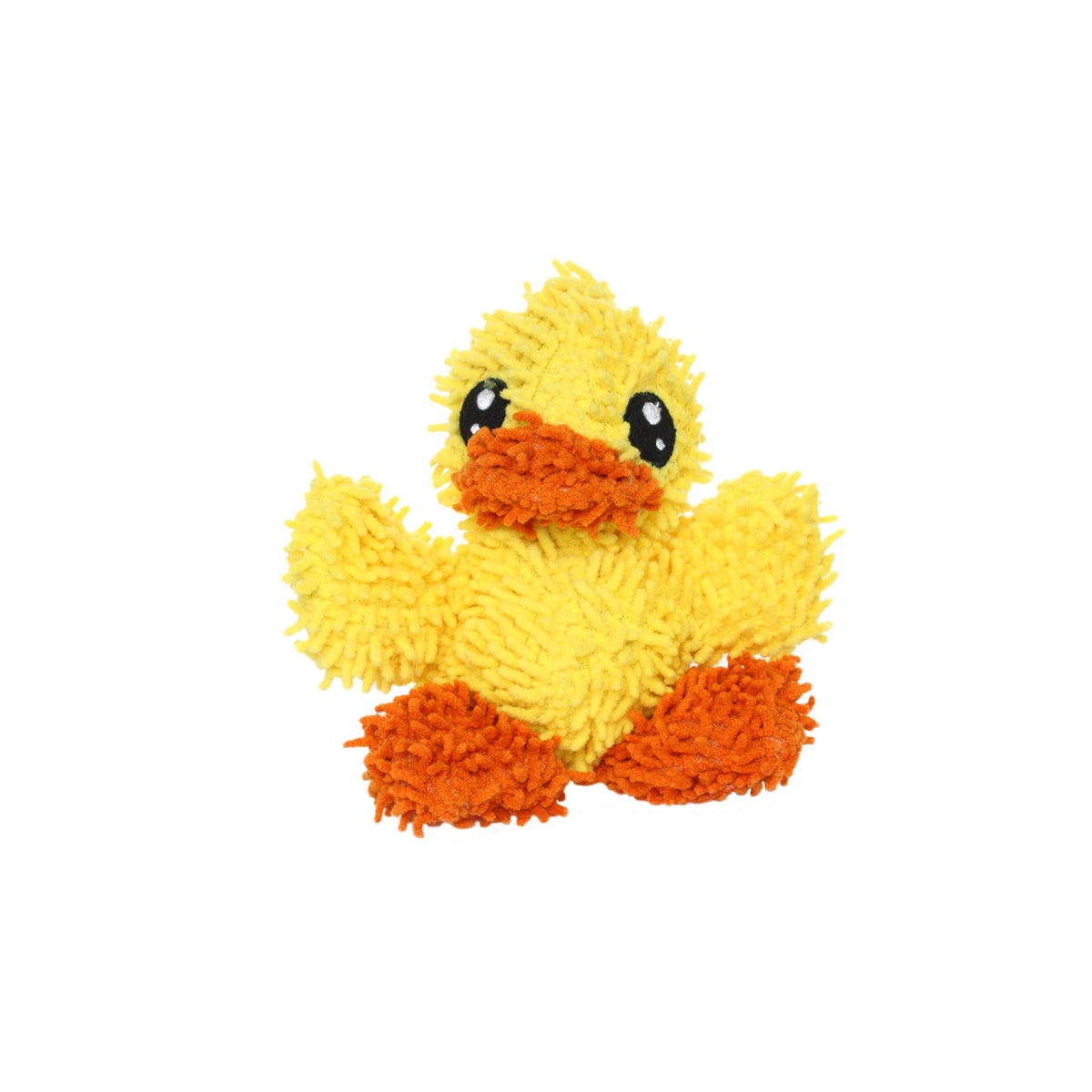 Tuffy Dog Toys - Mighty Junior Microfiber Ball Duck Squeaky Durable Toy