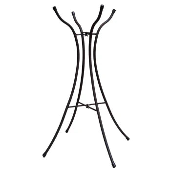 Evergreen Enterprises - Hourglass Shape Metal Bird Bath Stand