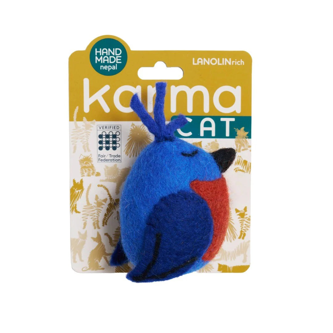 Dharma Dog Karma Cat - Cat Toy Wild Bird Bluebird