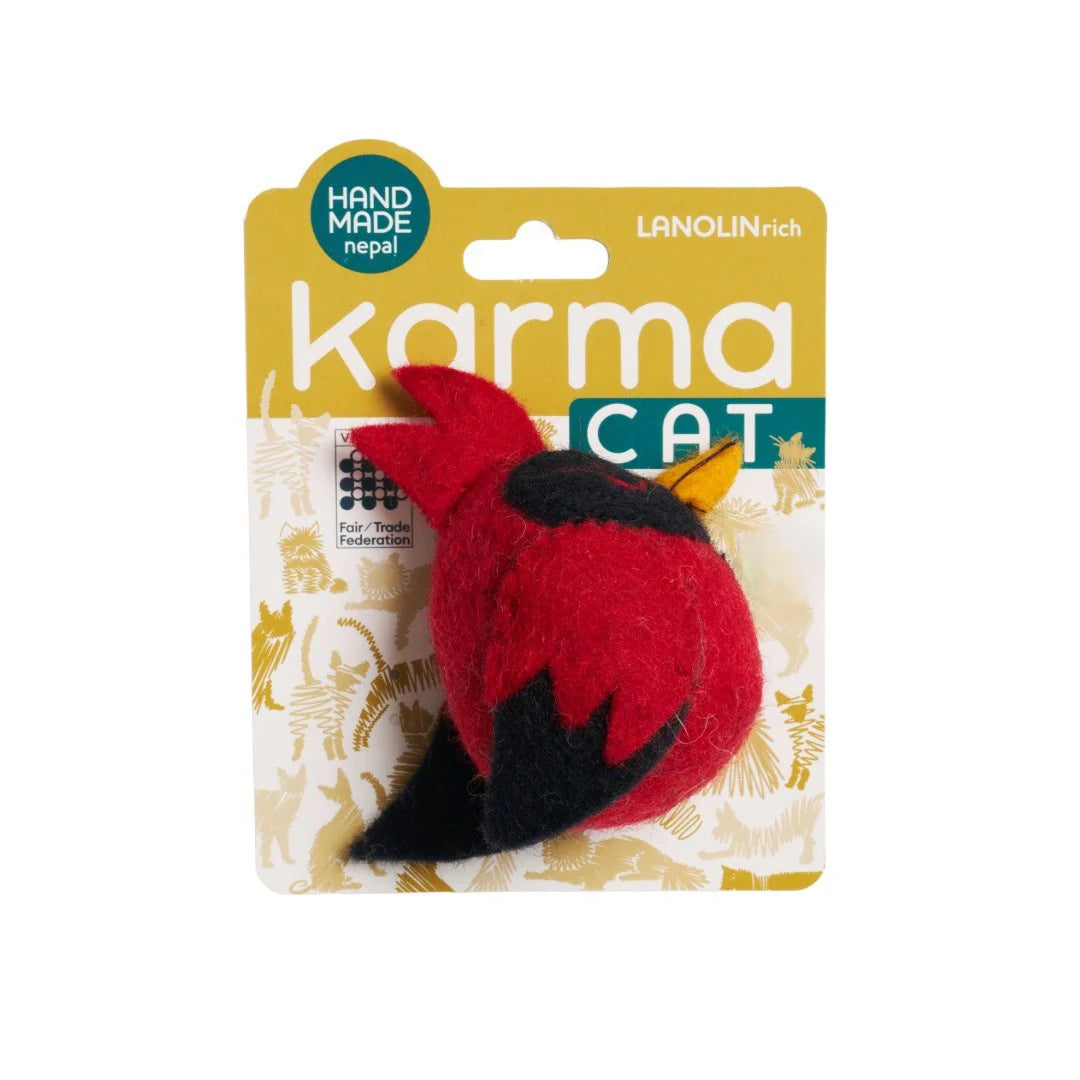 Dharma Dog Karma Cat - Cat Toy Wild Bird Cardinal