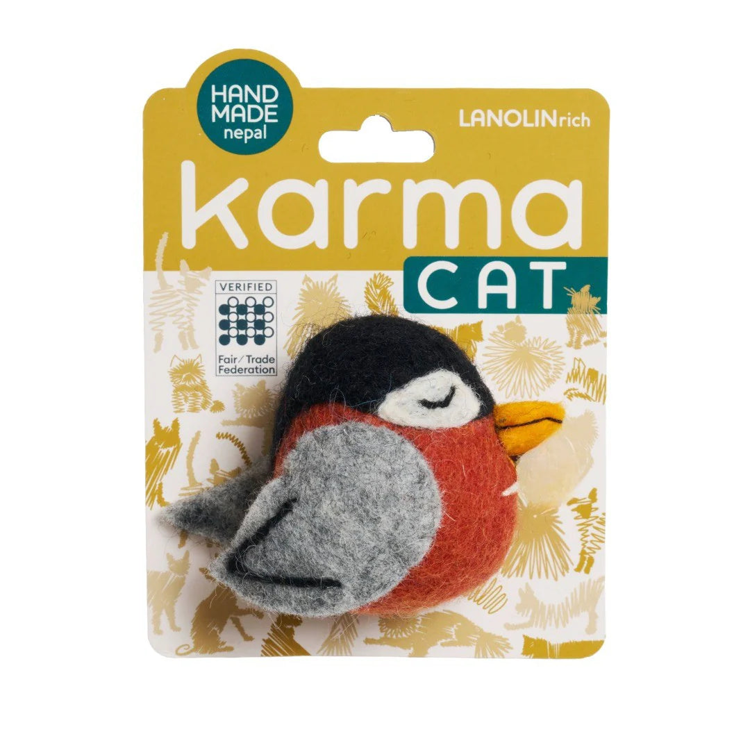Dharma Dog Karma Cat - Cat Toy Wild Bird Robin