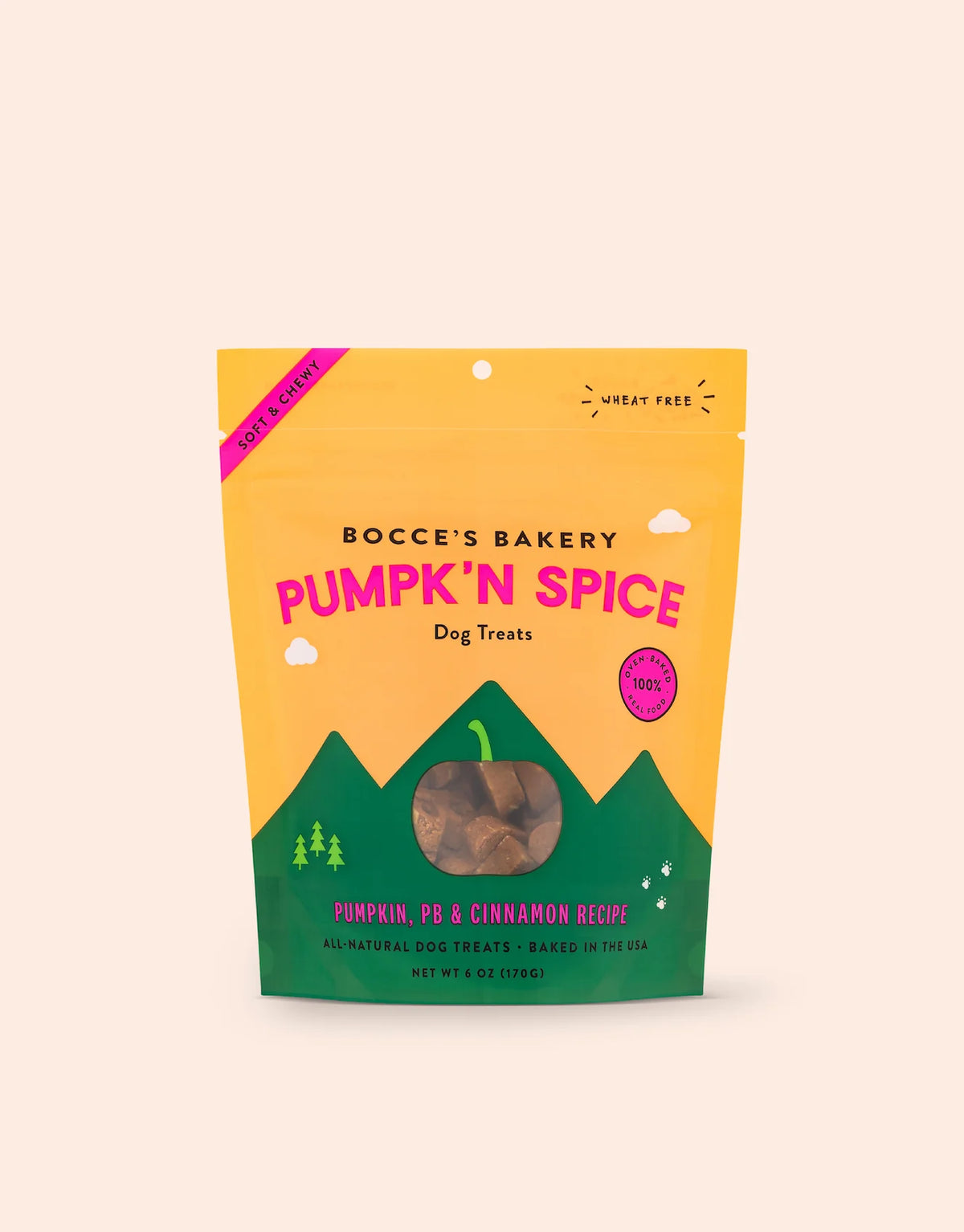 Bocce's Bakery - Pumpk'n Spice Soft & Chewy Dog Treats - Southern Agriculture