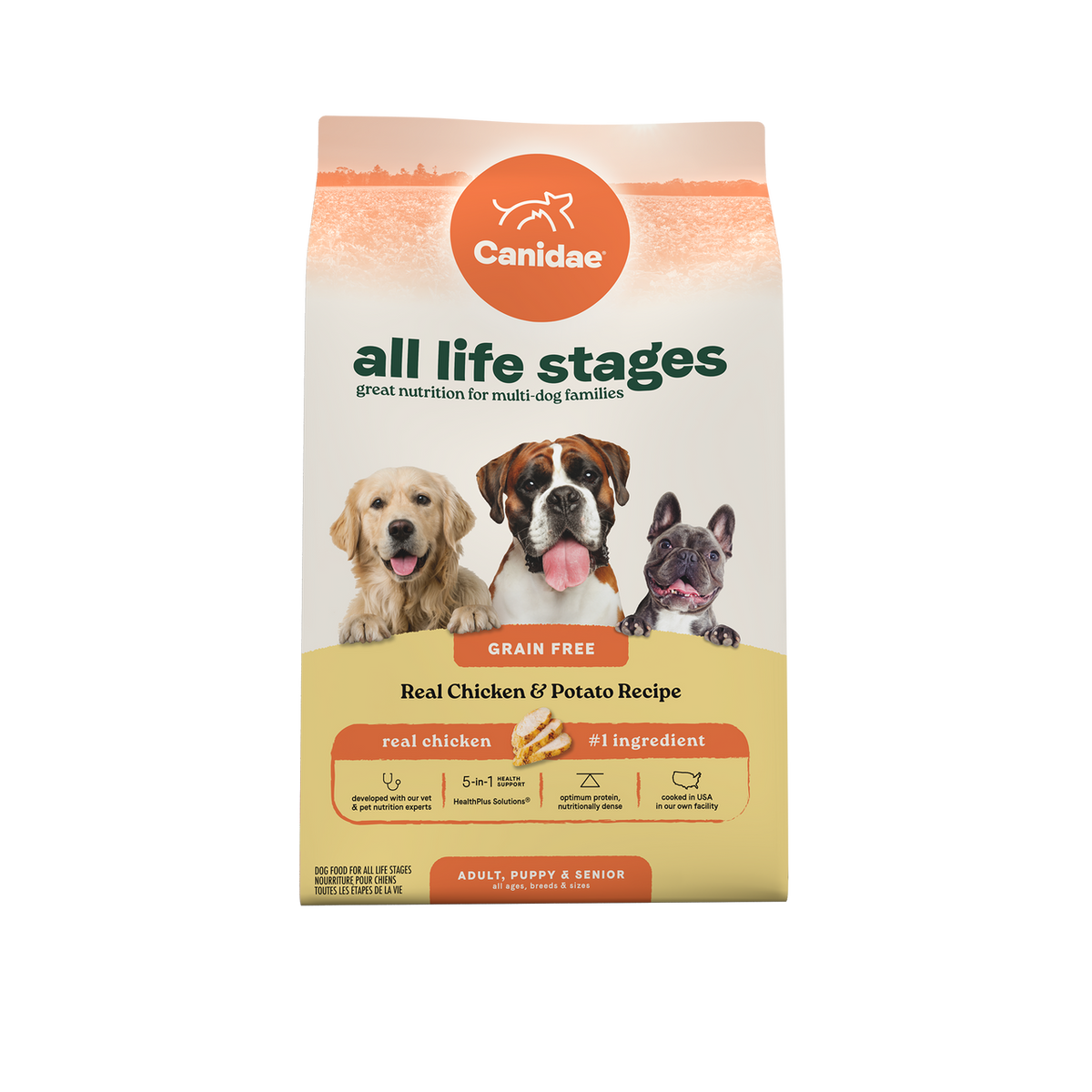 Canidae - All Life Stages Chicken & Potato Dry Dog Food