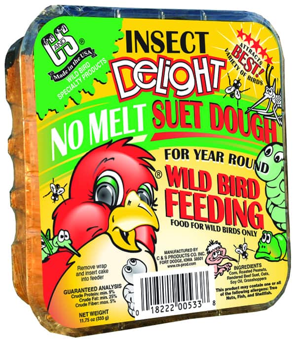 C & S Products - Insect Delight Suet No Melt - Southern Agriculture
