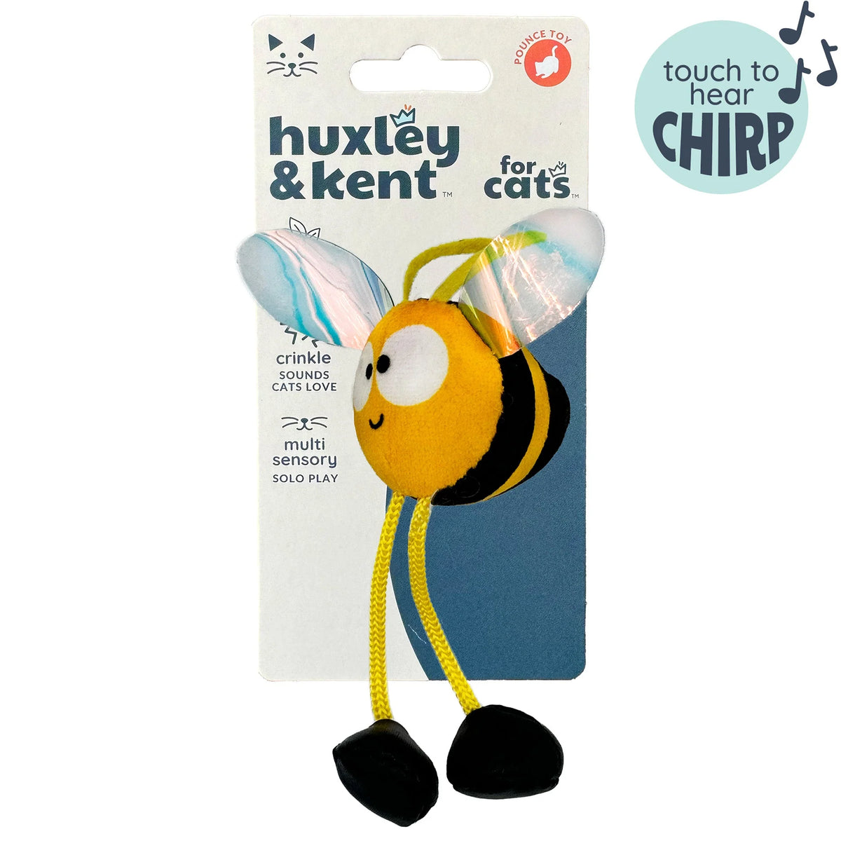 Huxley & Kent - Cat Toy Bumble Bee Chirpy