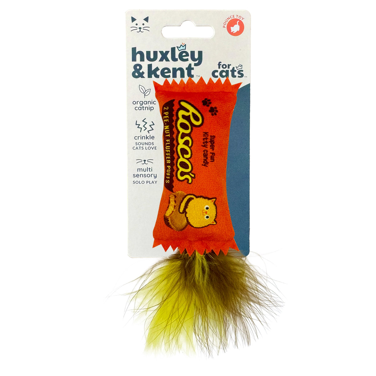 Huxley & Kent - Roscoes Fluffer Puffs Cat Toy