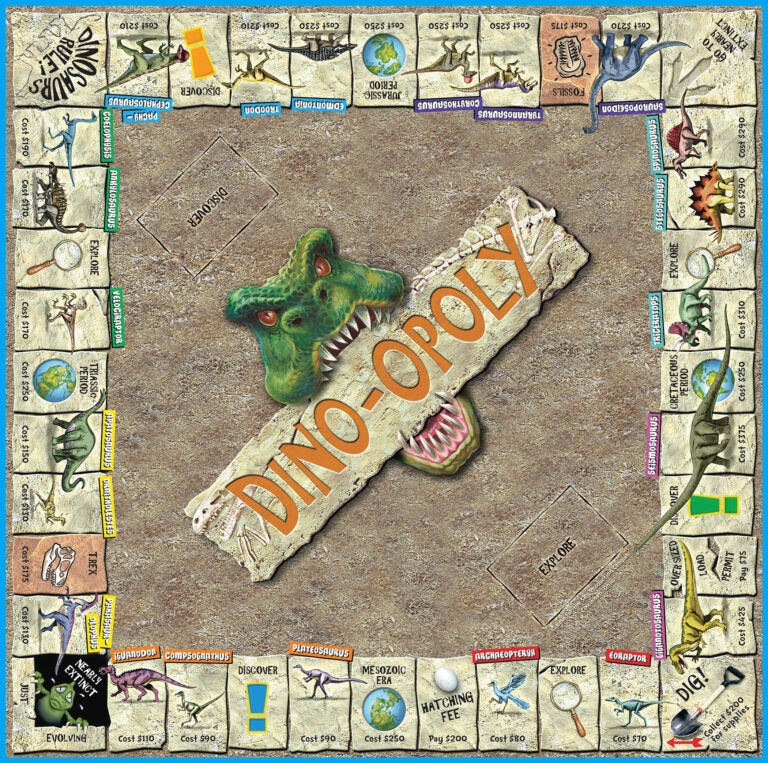 Late For The Sky - Dino-Opoly