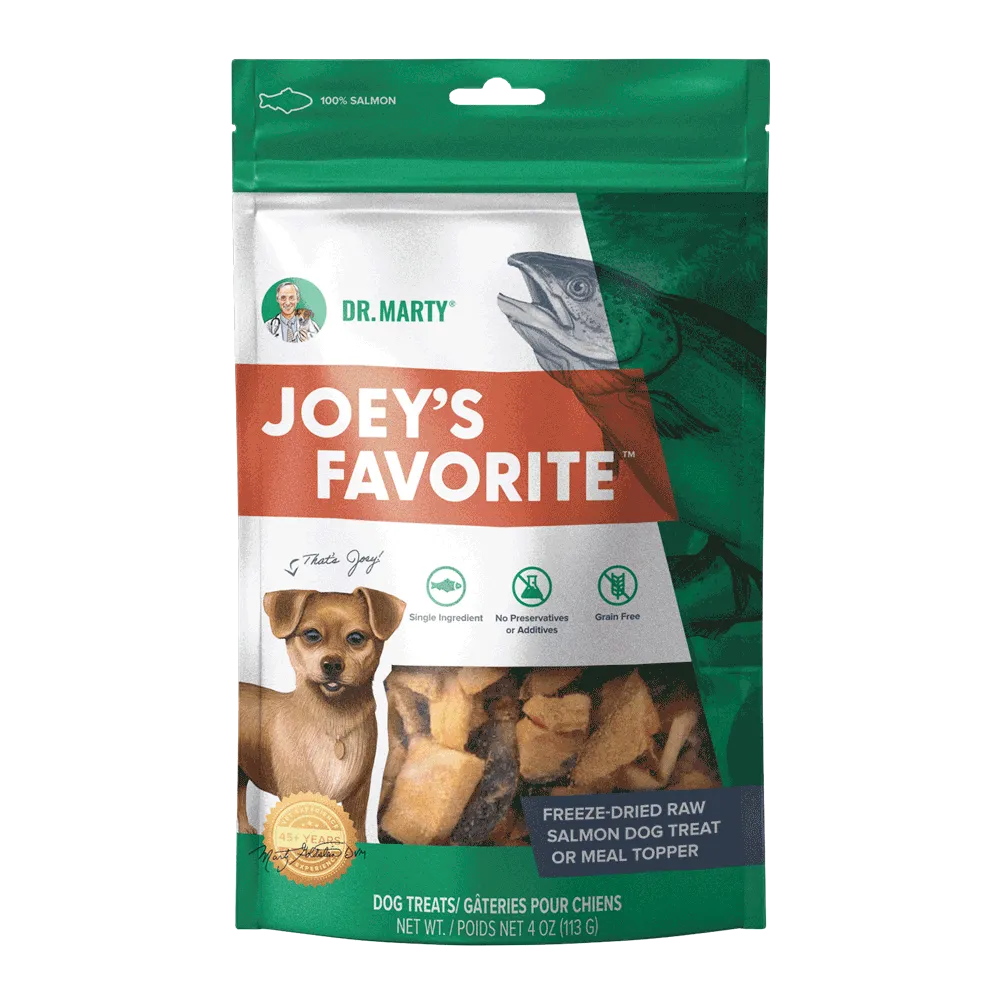 Dr Marty Joey's Favorite Freeze-Dried Raw Salmon Treats - Southern Agriculture