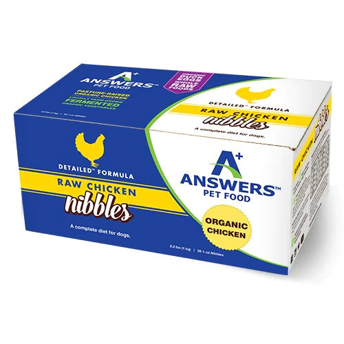 Answers - Detailed Raw Chicken Adult Dog Food