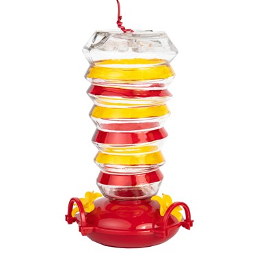 Friends of Flight - Hummingbird Feeder Striped Glass