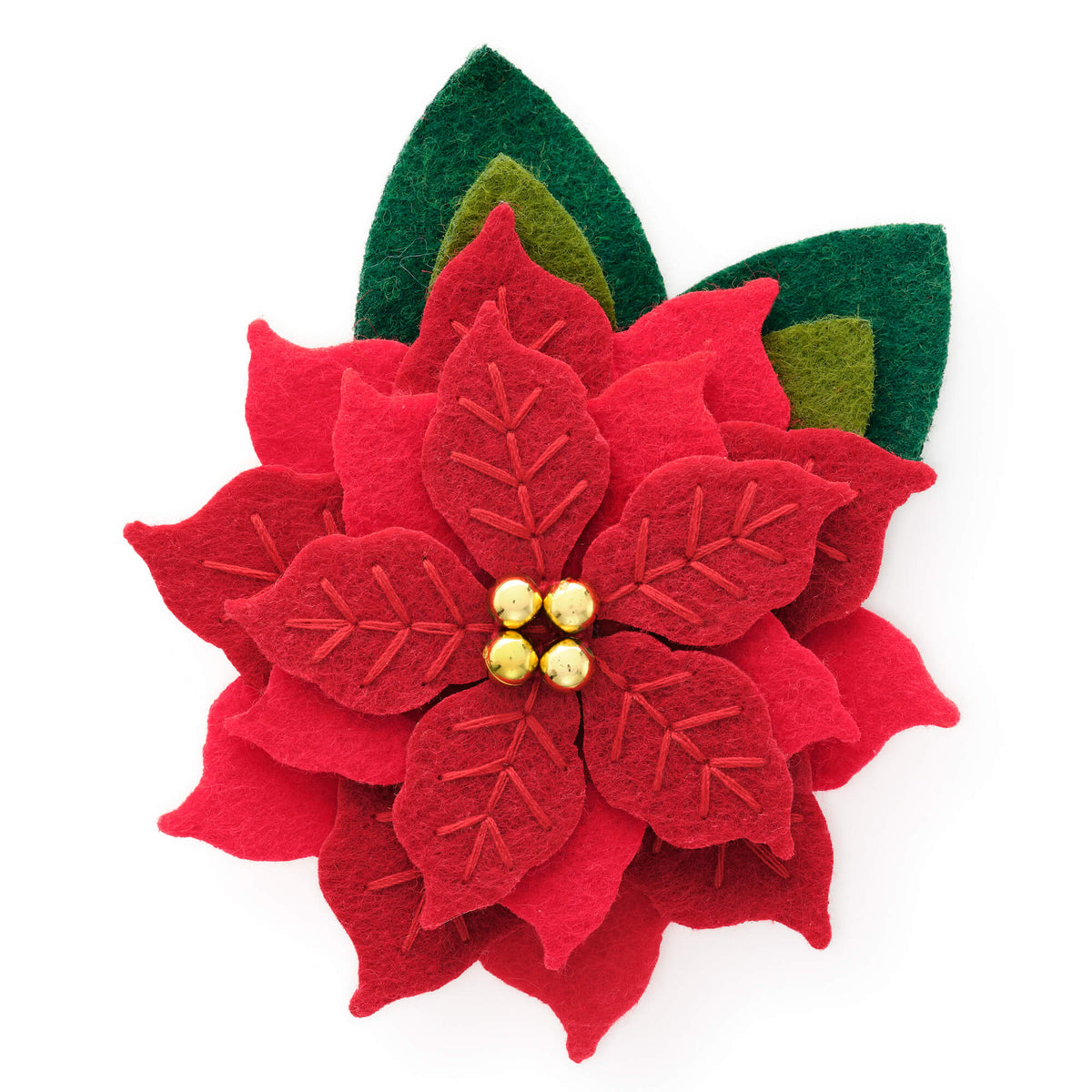 Foggy Dog - Poinsettia Flower For Dog Collar