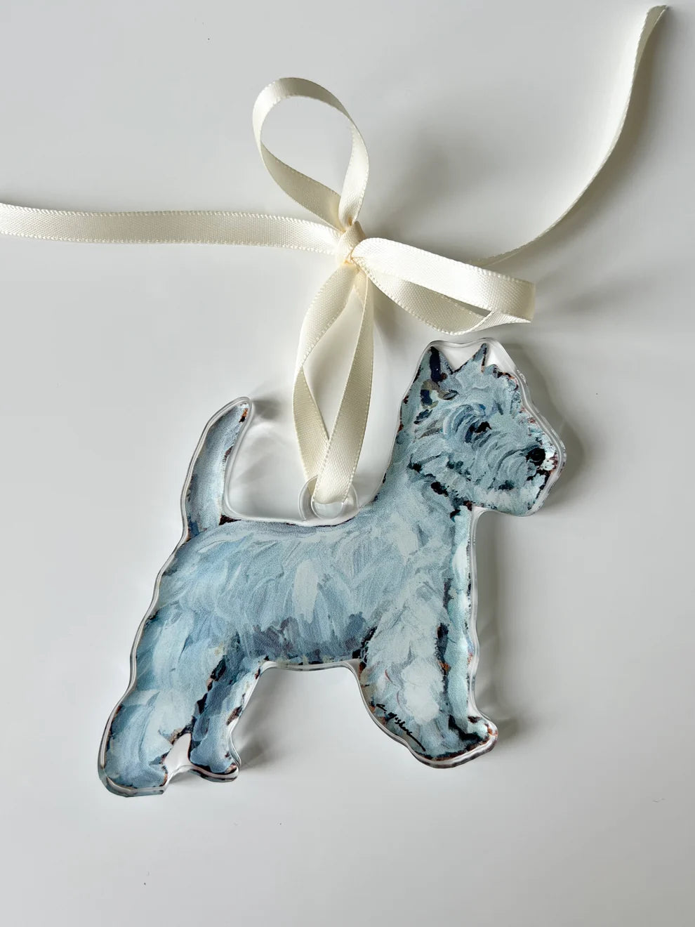 Chelsea McShane Art - Ornament Westie