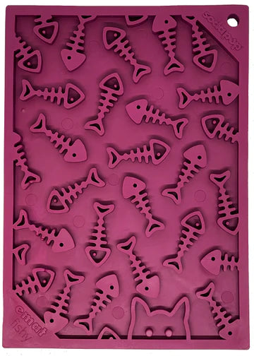 Enrichment Dog Lick Mat - Fishy Design - Southern Agriculture