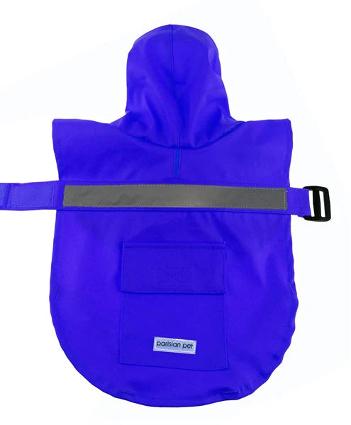 Parisian Pet - Dog Raincoat - Blue