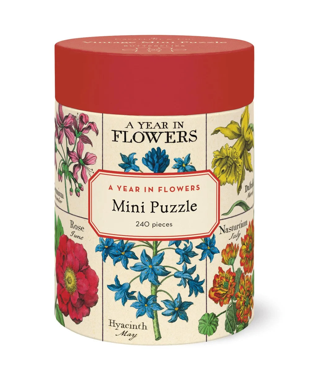 Cavallini Papers & Co - Puzzle A Year Of Flowers