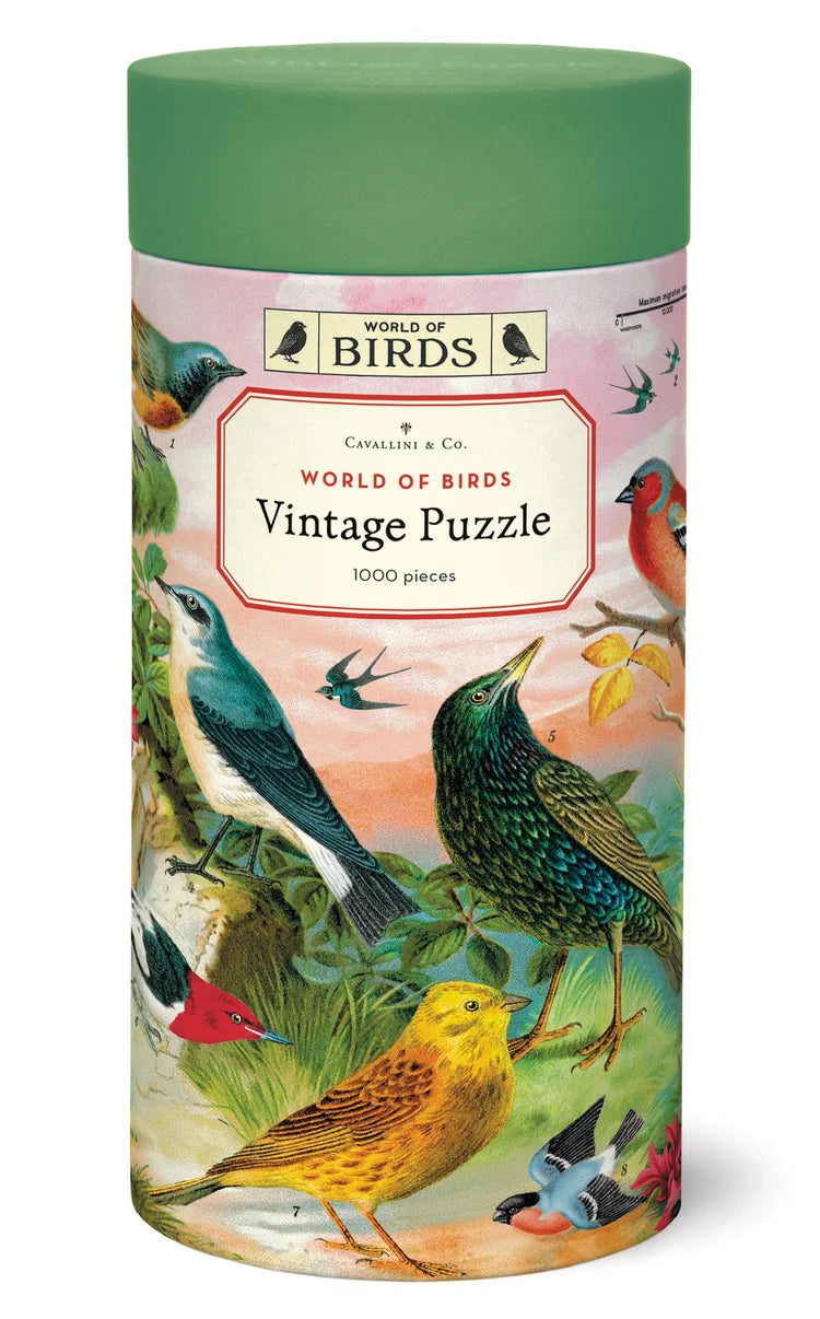 Cavallini Papers & Co - Puzzle World Of Birds