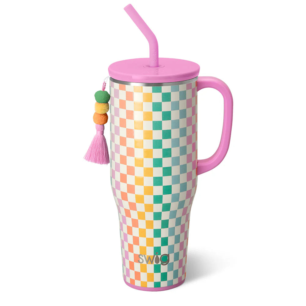 Swig - Mega Mug Check Mate 40 oz.