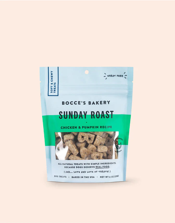 Bocce's Bakery - Sunday Roast Soft & Chewy Treat 6 oz - Southern Agriculture