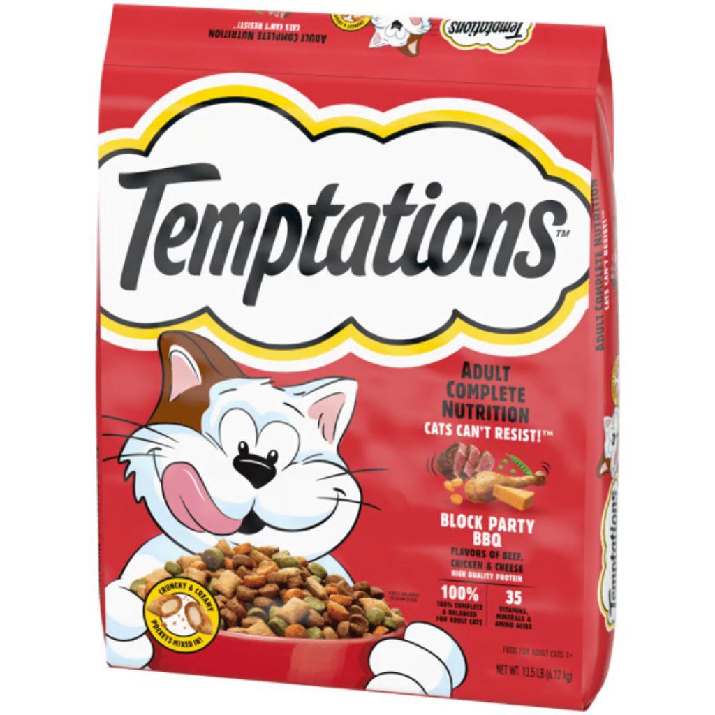 Temptations - Cat Food Block Party BBQ Flavor