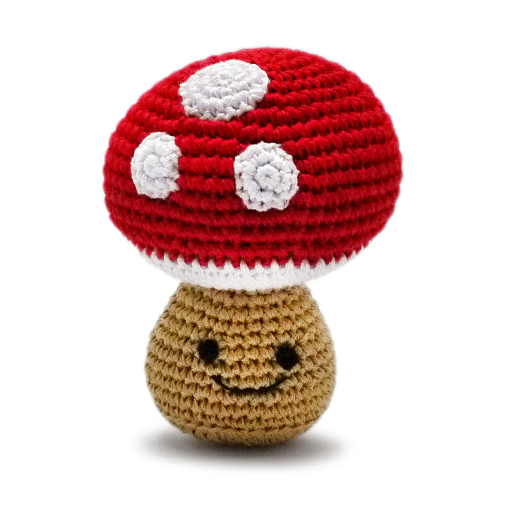 Dogo Pet - Crochet Dog Toy Mushroom