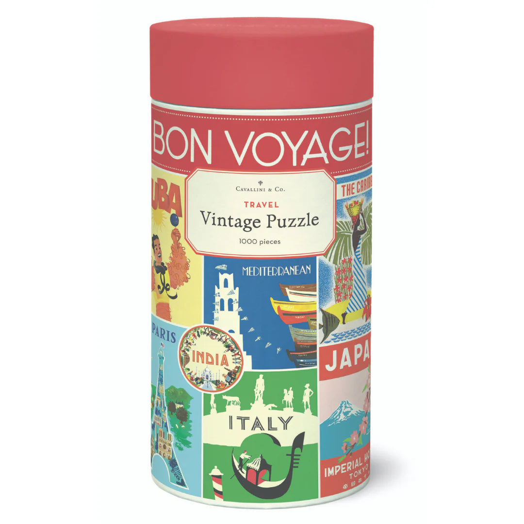 Cavallini & Co. - Puzzle Vintage Travel