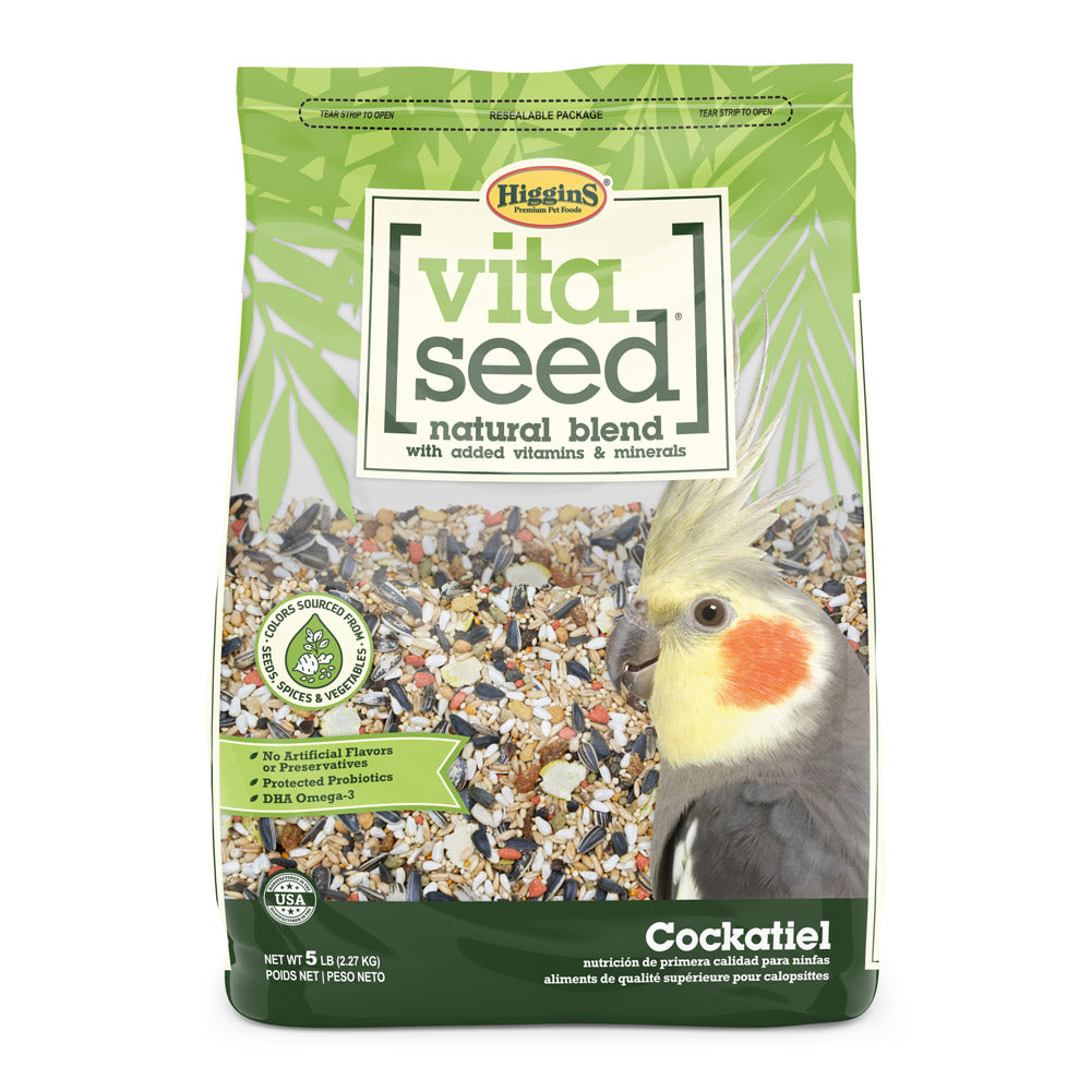 Higgins - Vita Seed Cockatiel Food