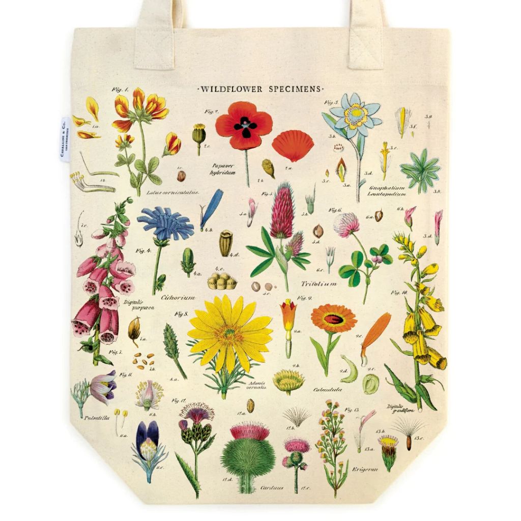 Cavallini Papers & Co - Tote Bag Wildflowers
