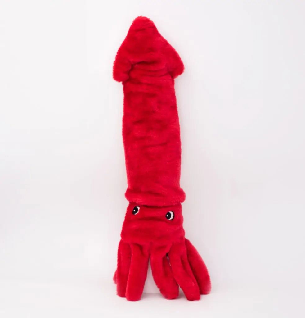 ZippyPaws - Jigglerz Squid Plush - Southern Agriculture