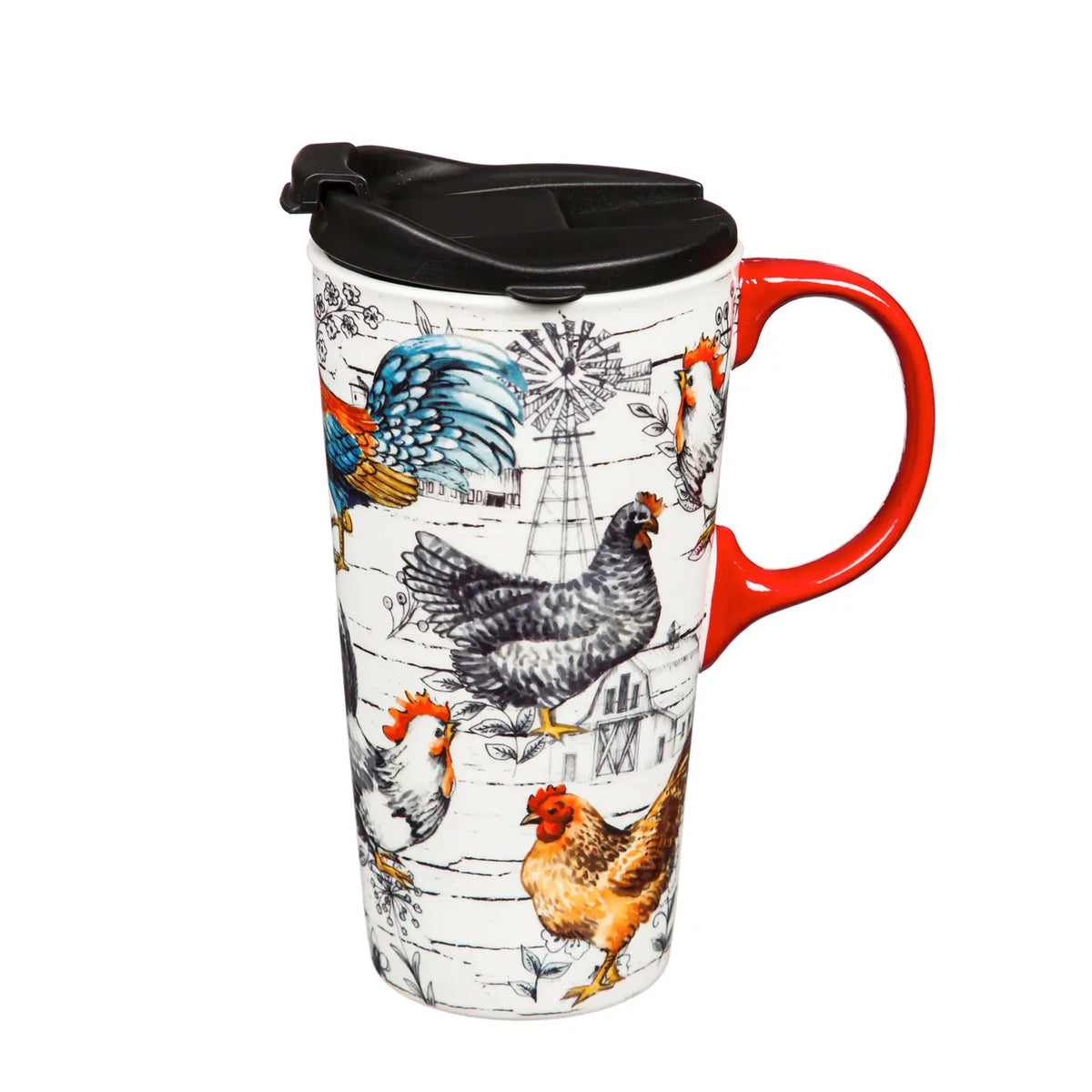 Evergreen Enterprises - Travel Cup Chicken Collage - Southern Agriculture