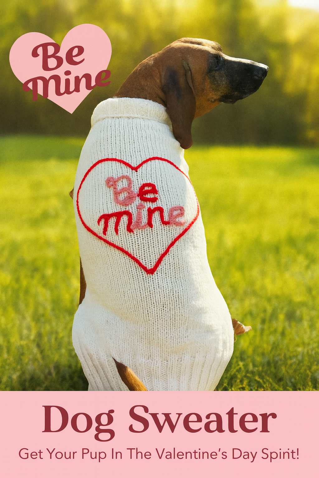 Chilly Dog - Dog Sweater Be Mine