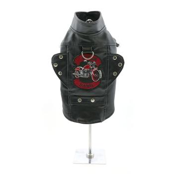 Doggie Design - Biker Dawg Motorcycle Jacket Black