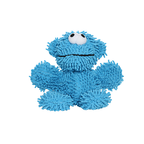 Tuffy Dog Toys - Mighty Jr Microfiber Ball Monster Squeaky Durable Toy