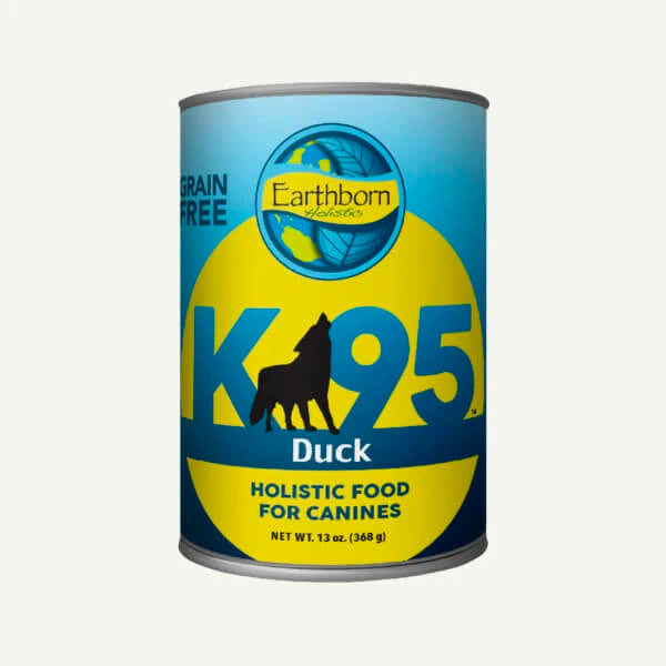 Earthborn Holistic - All Breeds, Adult Dog K95 Grain-Free Duck Recipe Canned Dog Food
