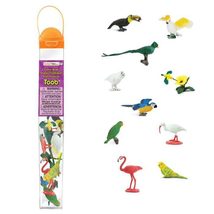 Safari Ltd - Toob Exotic Birds