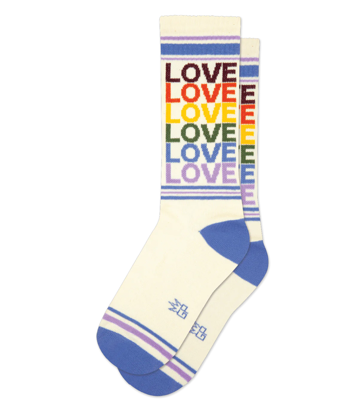 Gumball Poodle - Socks Love Vintage Rainbow
